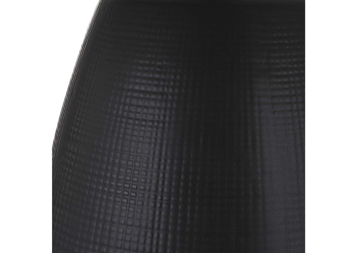 30058-1 Uttermost Twilight Satin Black Table Lamp