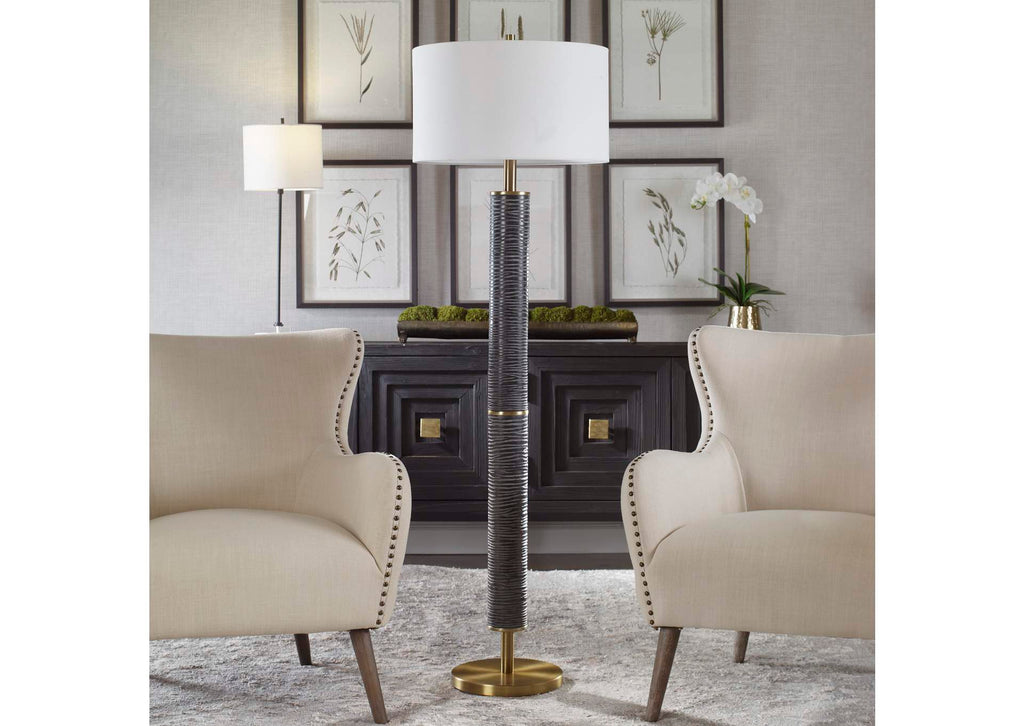 30102 Uttermost Summit Rustic Floor Lamp