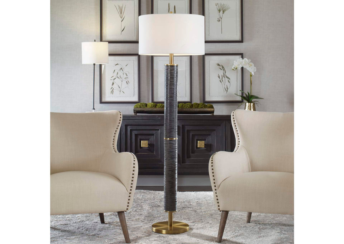 30102 Uttermost Summit Rustic Floor Lamp