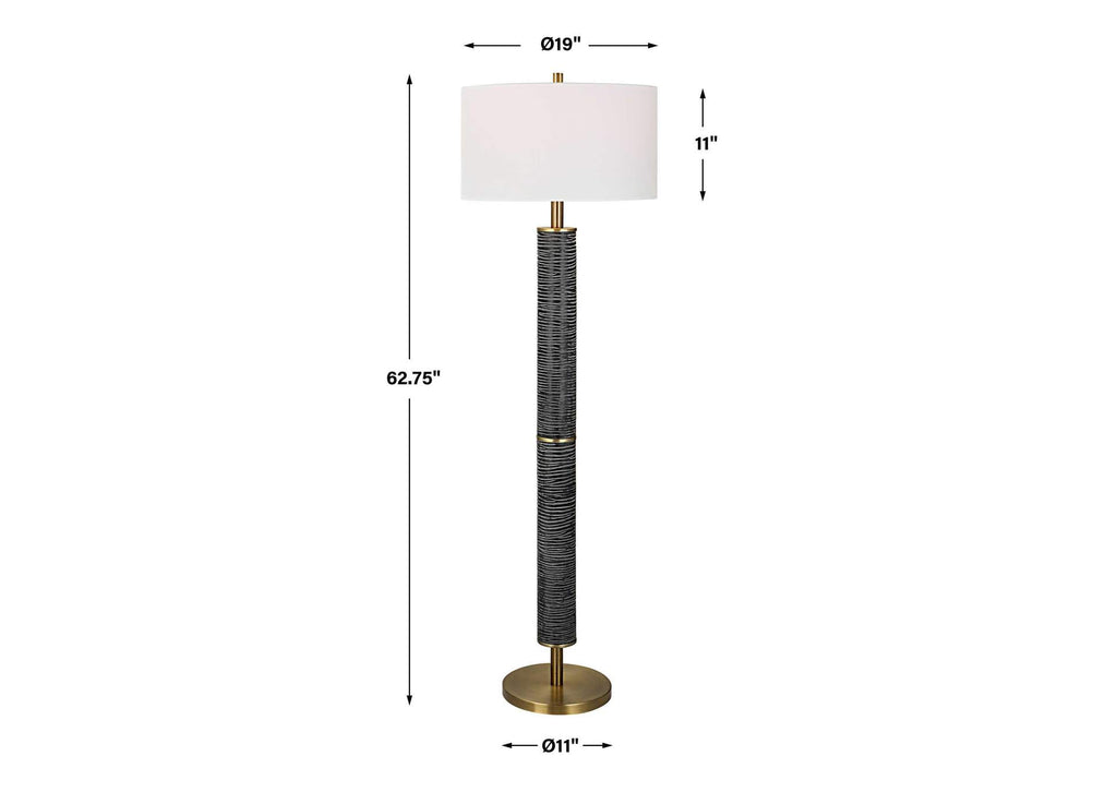 30102 Uttermost Summit Rustic Floor Lamp