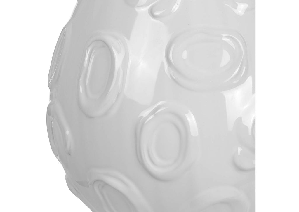 30159-1 Uttermost Loop White Glaze Table Lamp