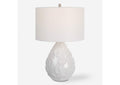 30159-1 Uttermost Loop White Glaze Table Lamp