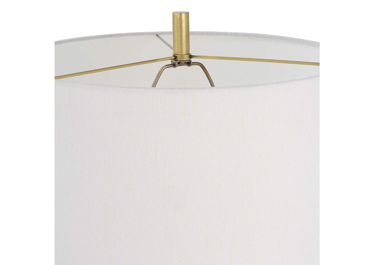 30137-1 Uttermost Guard Brass Floor Lamp