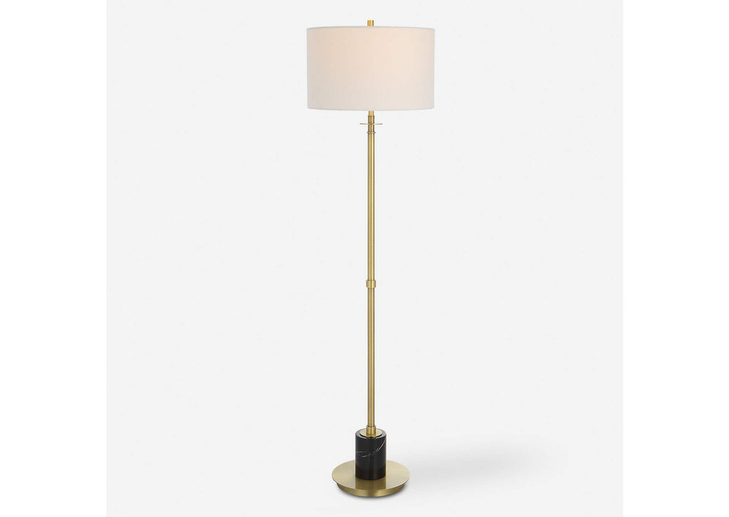 30137-1 Uttermost Guard Brass Floor Lamp