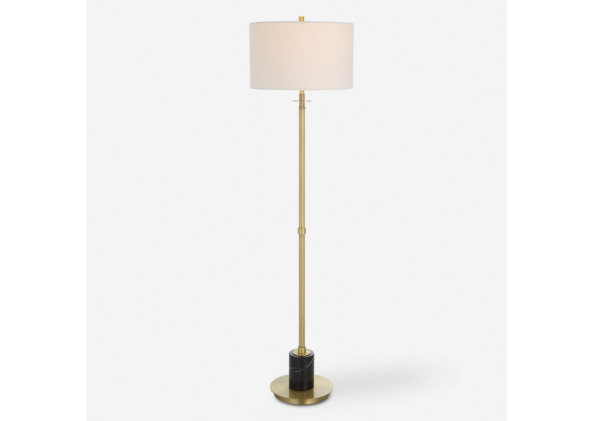 30137-1 Uttermost Guard Brass Floor Lamp