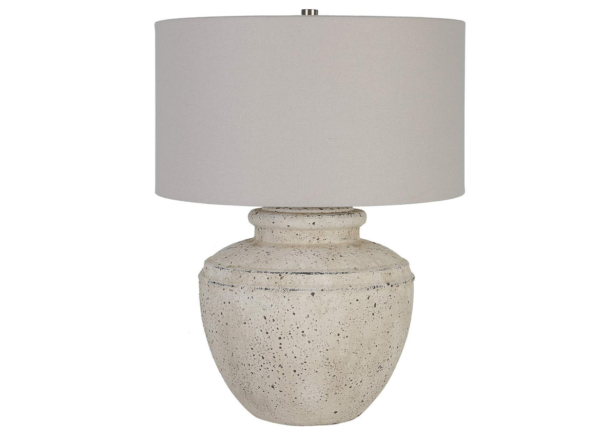 30162-1 Uttermost Artifact Aged Stone Table Lamp