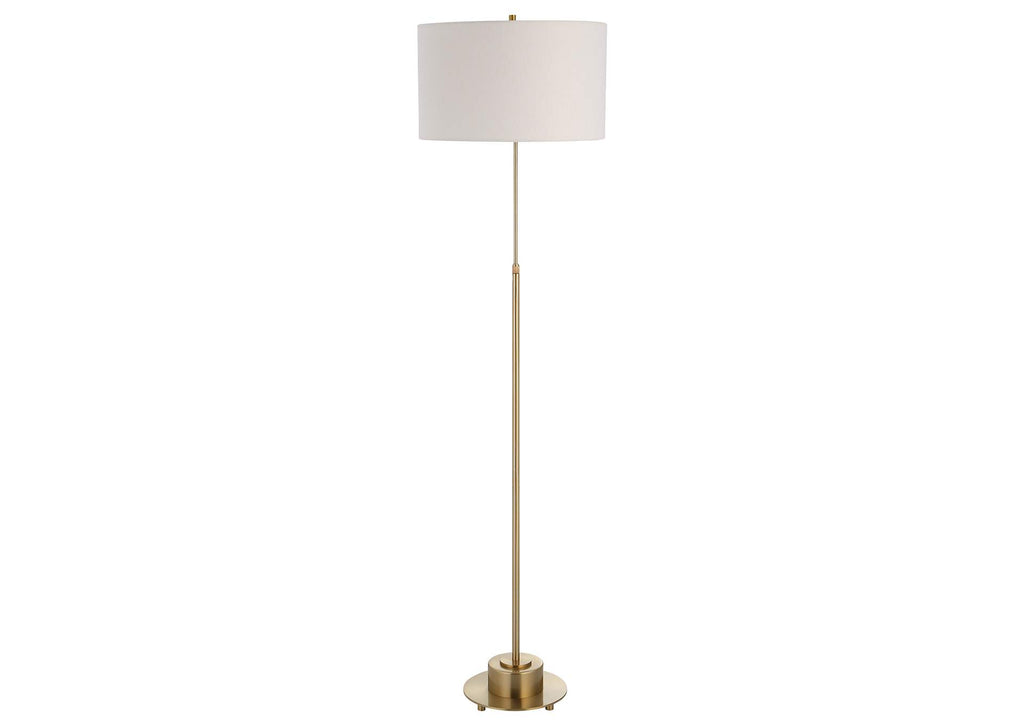 30152-1 Uttermost Prominence Brass Floor Lamp