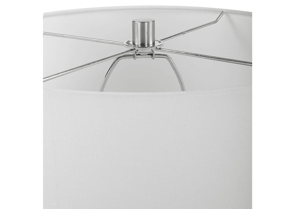 30172 Uttermost Imperia Aqua Gray Table Lamp