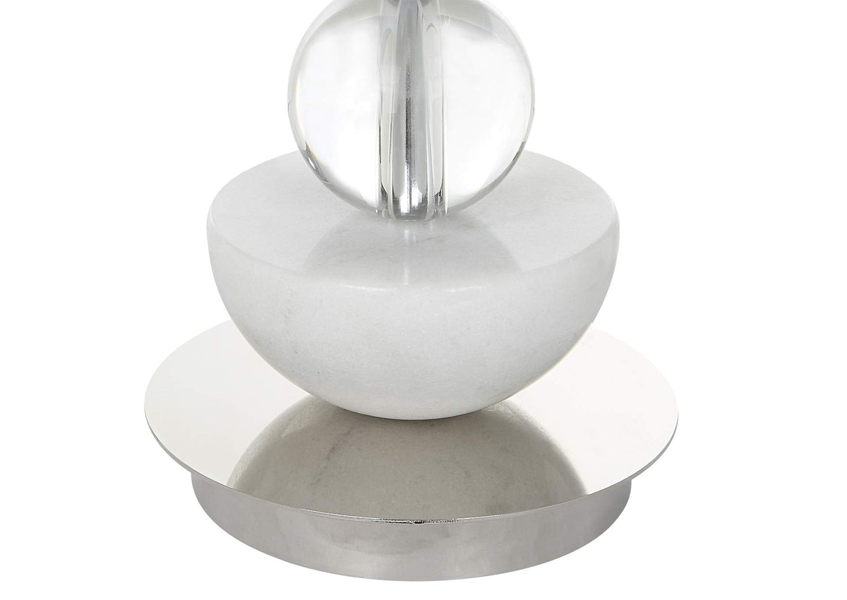 30179-1 Uttermost Exposition Nickel Buffet Lamp