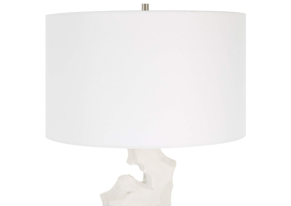 30198 Uttermost Remnant White Marble Table Lamp