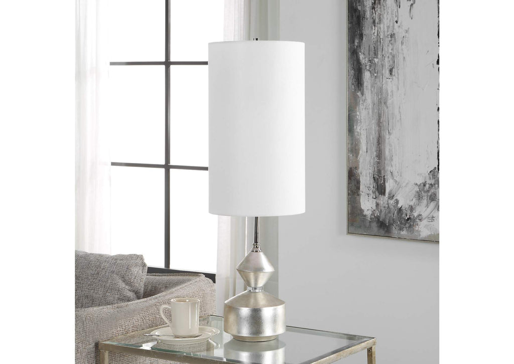 30187-1 Uttermost Vial Silver Buffet Lamp