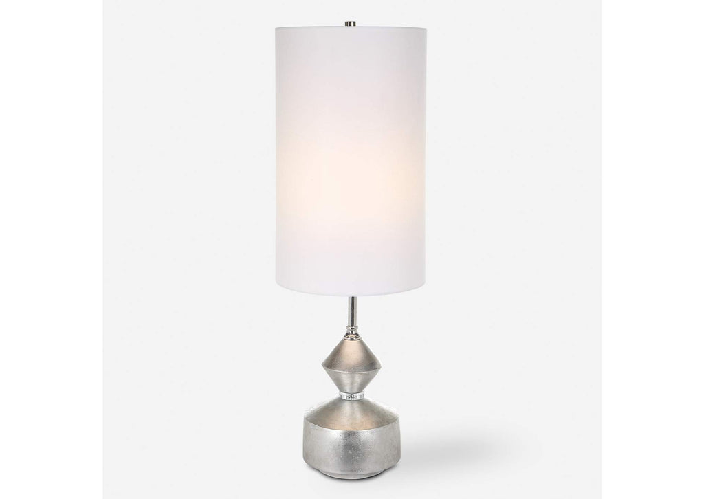 30187-1 Uttermost Vial Silver Buffet Lamp