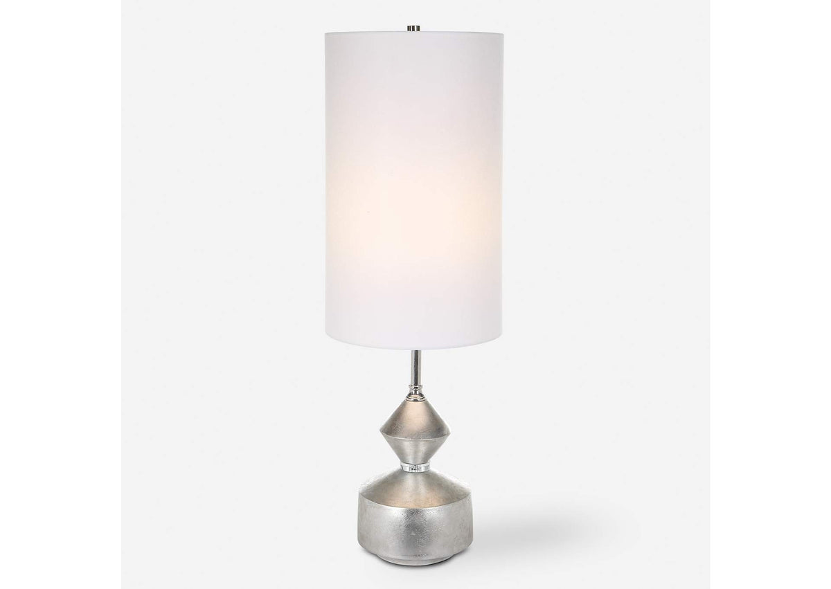 30187-1 Uttermost Vial Silver Buffet Lamp