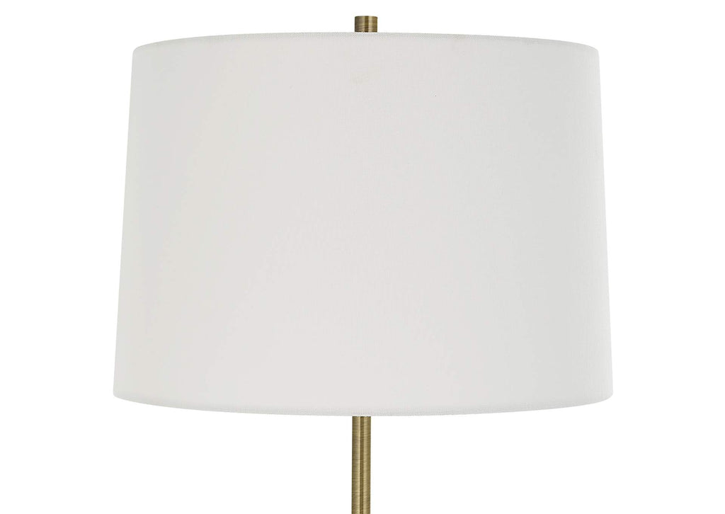 30235 Uttermost Annora Glossy White Table Lamp