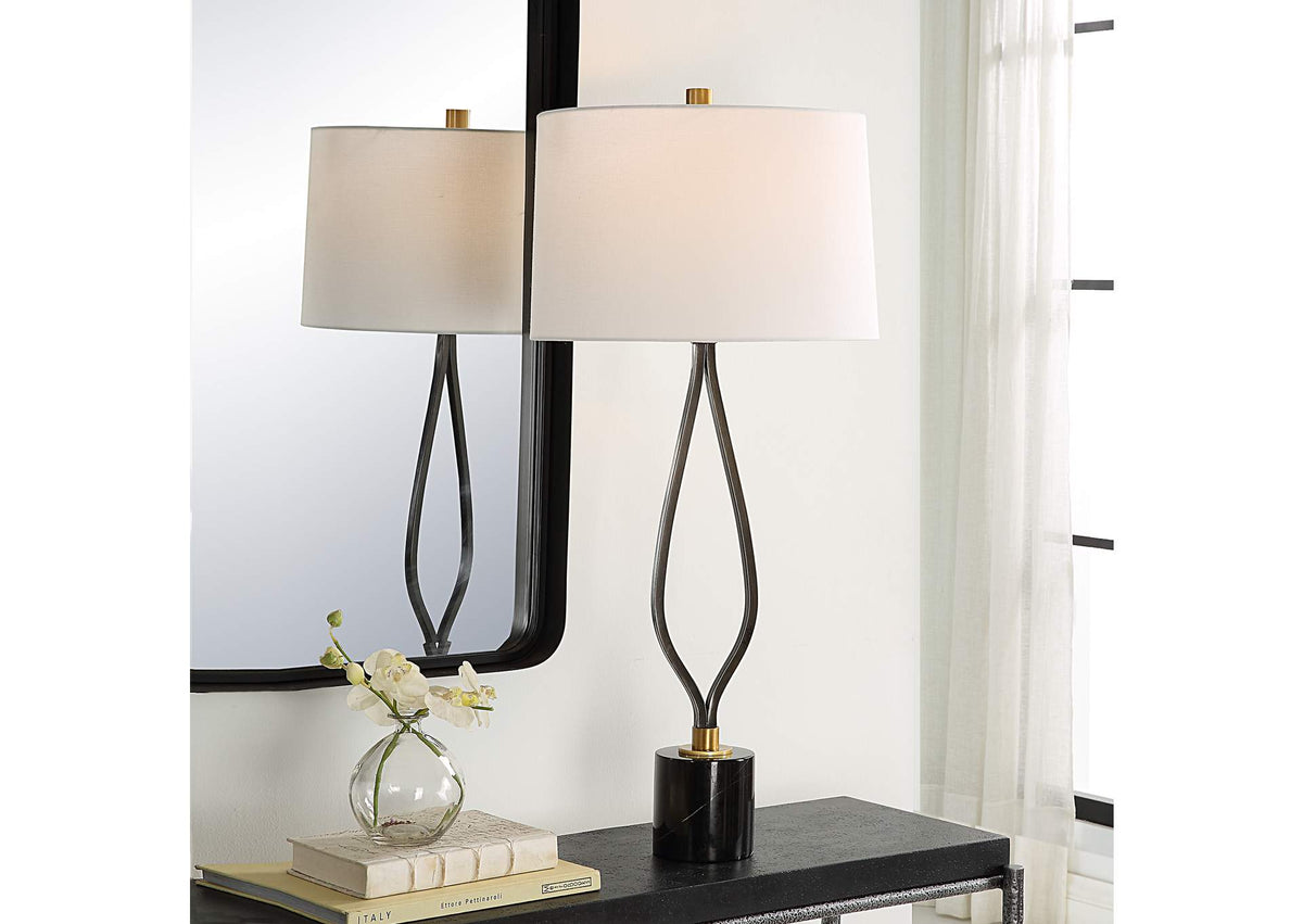 30245 Uttermost Separate Paths Iron Table Lamp