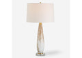 30262 Uttermost Lyra White & Gold Table Lamp