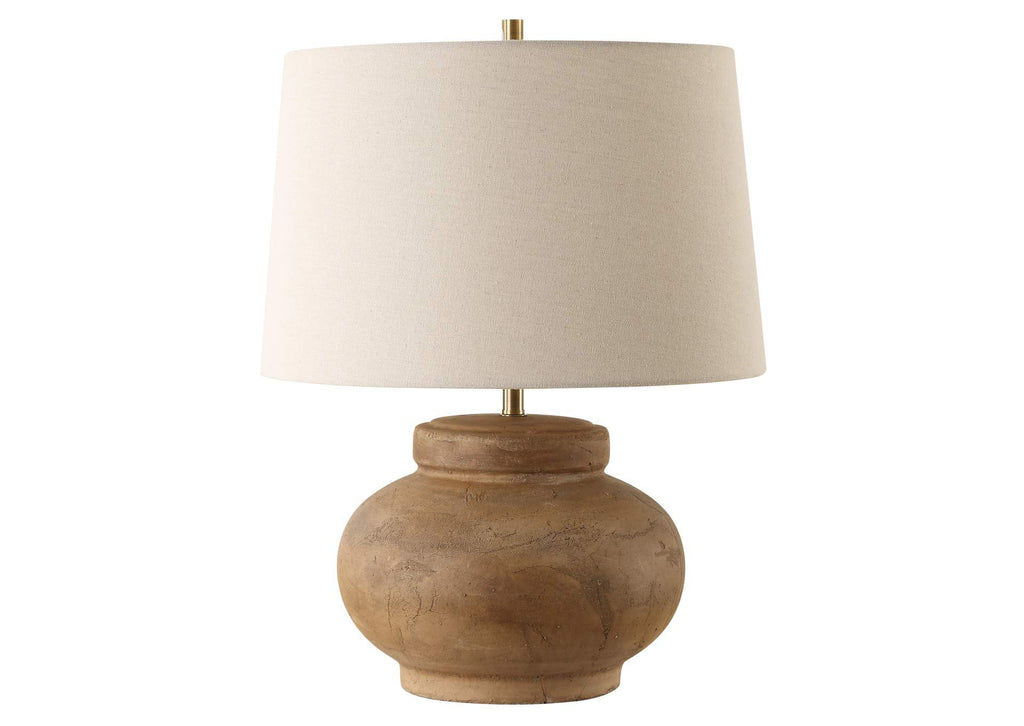 30346-1 Uttermost Urbino Aged Terracotta Table Lamp