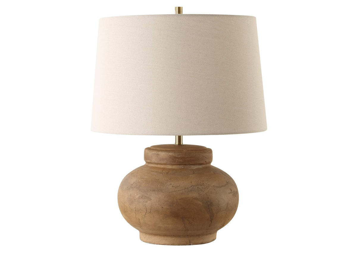 30346-1 Uttermost Urbino Aged Terracotta Table Lamp
