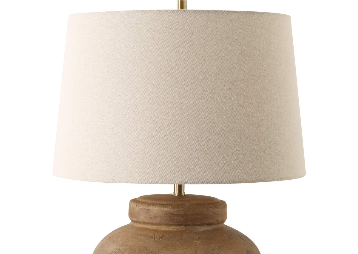 30346-1 Uttermost Urbino Aged Terracotta Table Lamp
