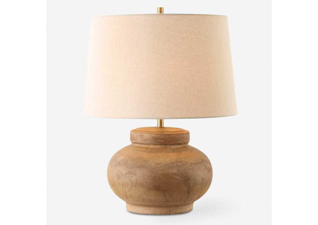 30346-1 Uttermost Urbino Aged Terracotta Table Lamp