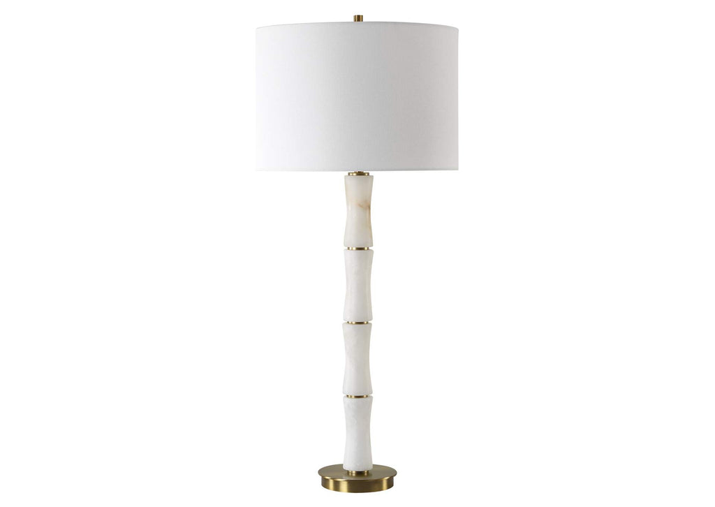 30354 Uttermost Unify Alabaster Table Lamp