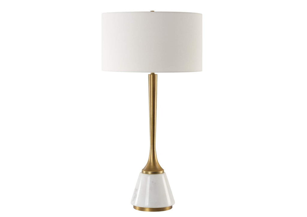 30365 Uttermost Avola White Marble Table Lamp