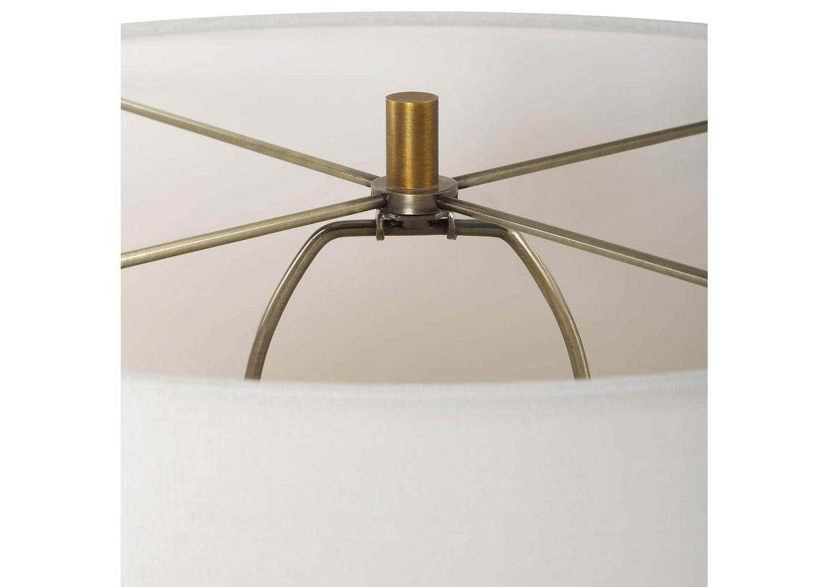 30365 Uttermost Avola White Marble Table Lamp