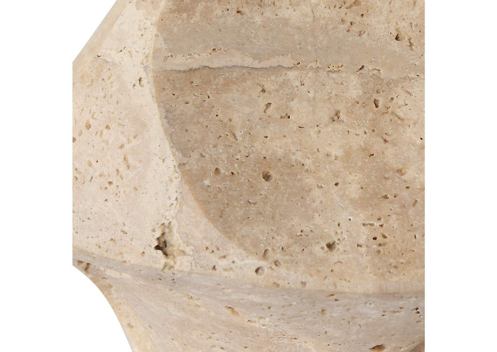 30414-1 Uttermost Indent Travertine Accent Lamp