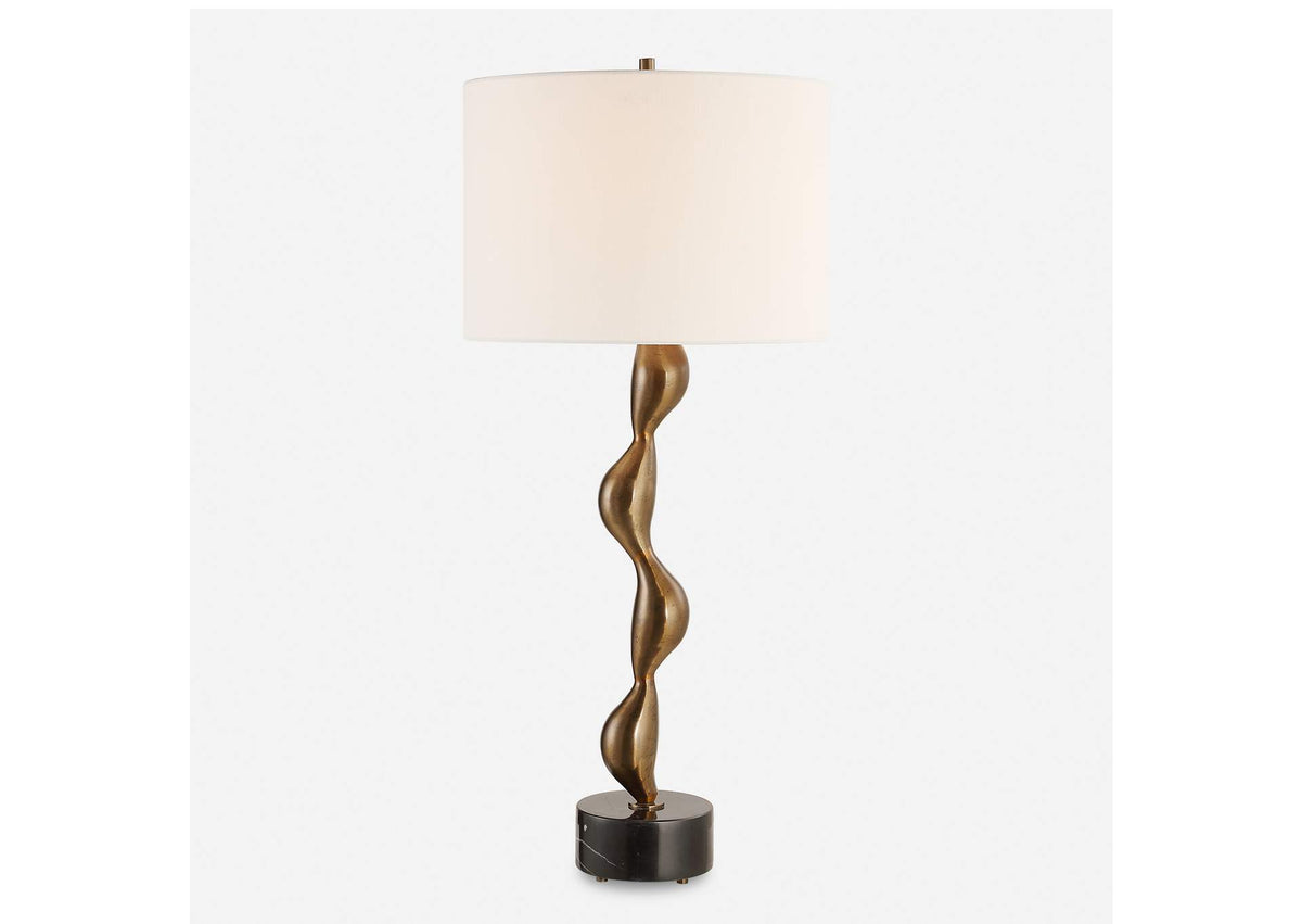 30454-1 Uttermost Remolino Bronze Table Lamp