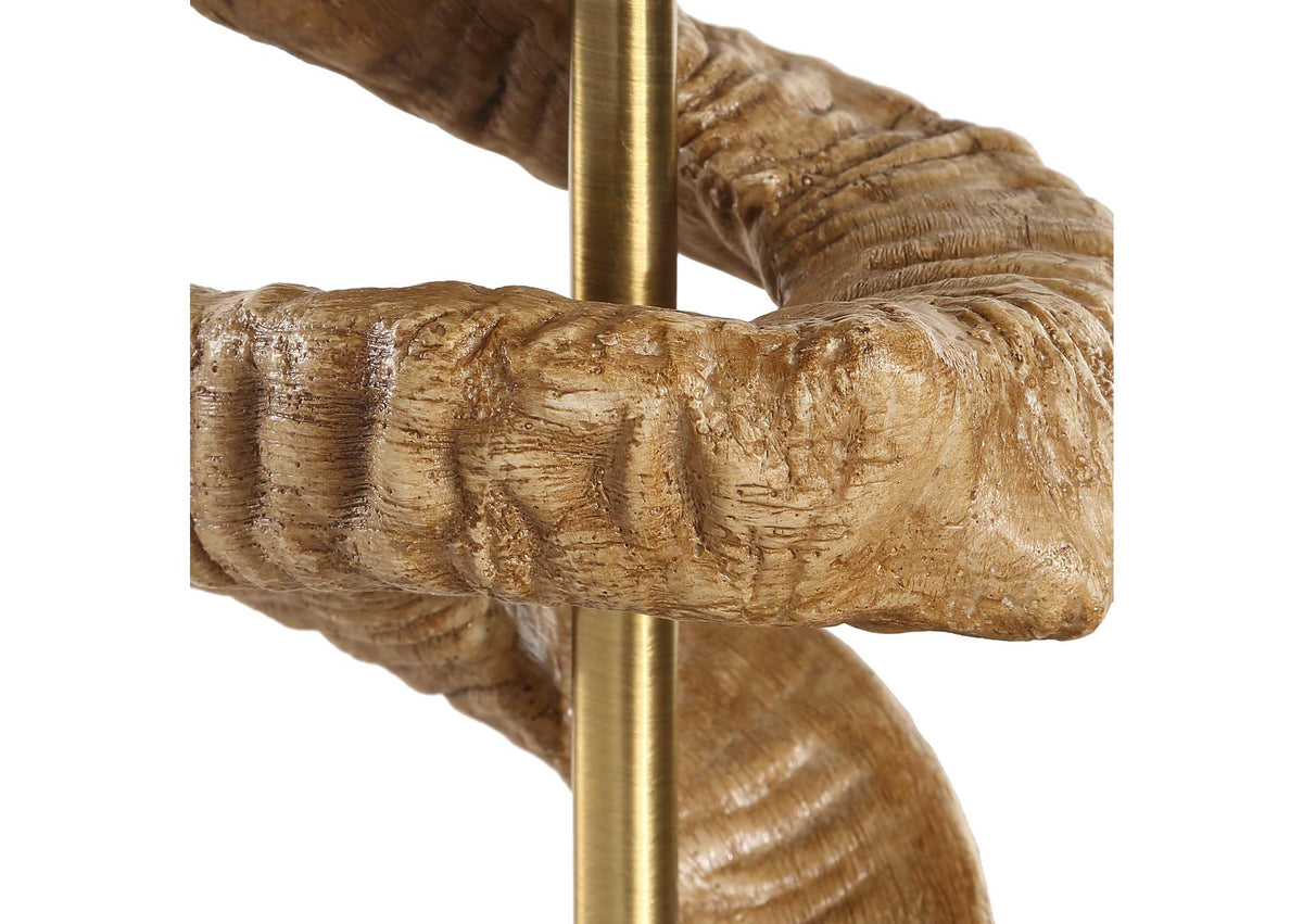 30456 Uttermost Rams Horn Table Lamp