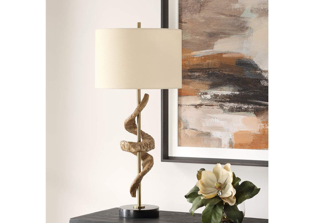 30456 Uttermost Rams Horn Table Lamp