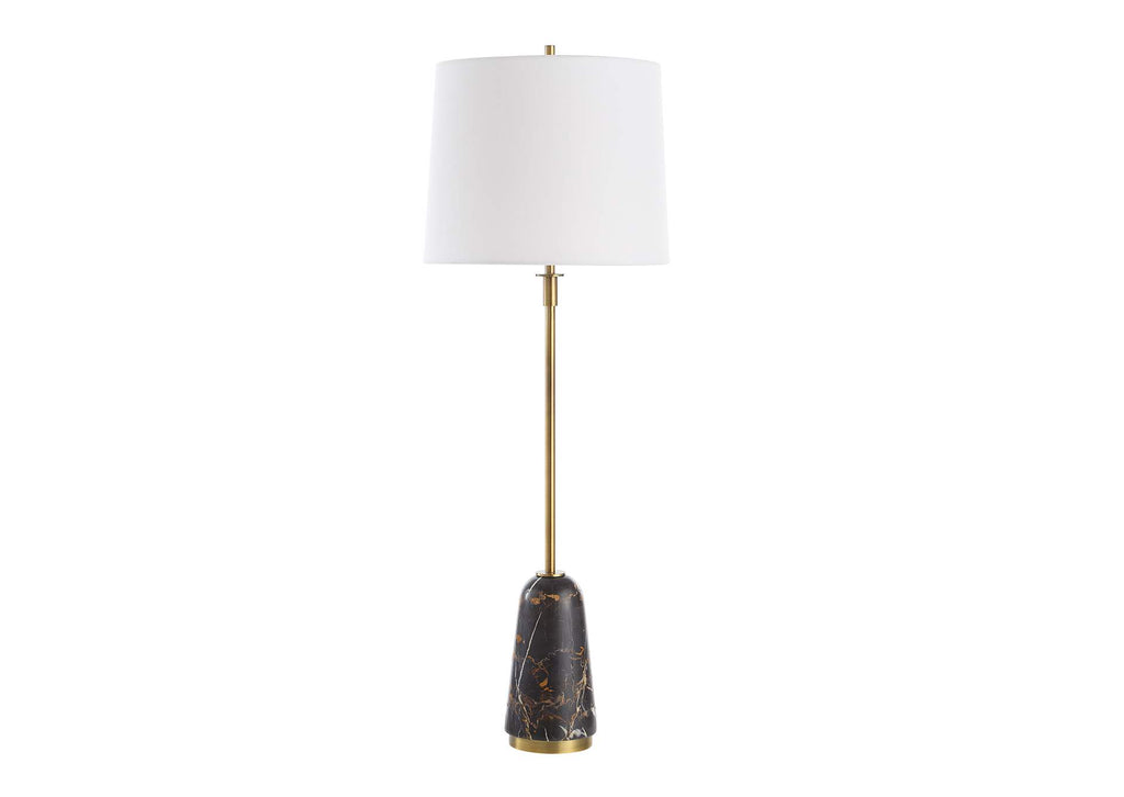 30467 Uttermost Jenson Black Marble Buffet Lamp