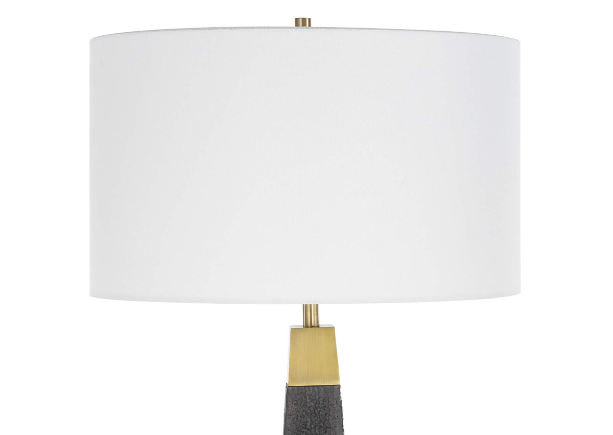 30469 Uttermost Lathey Tapered Floor Lamp