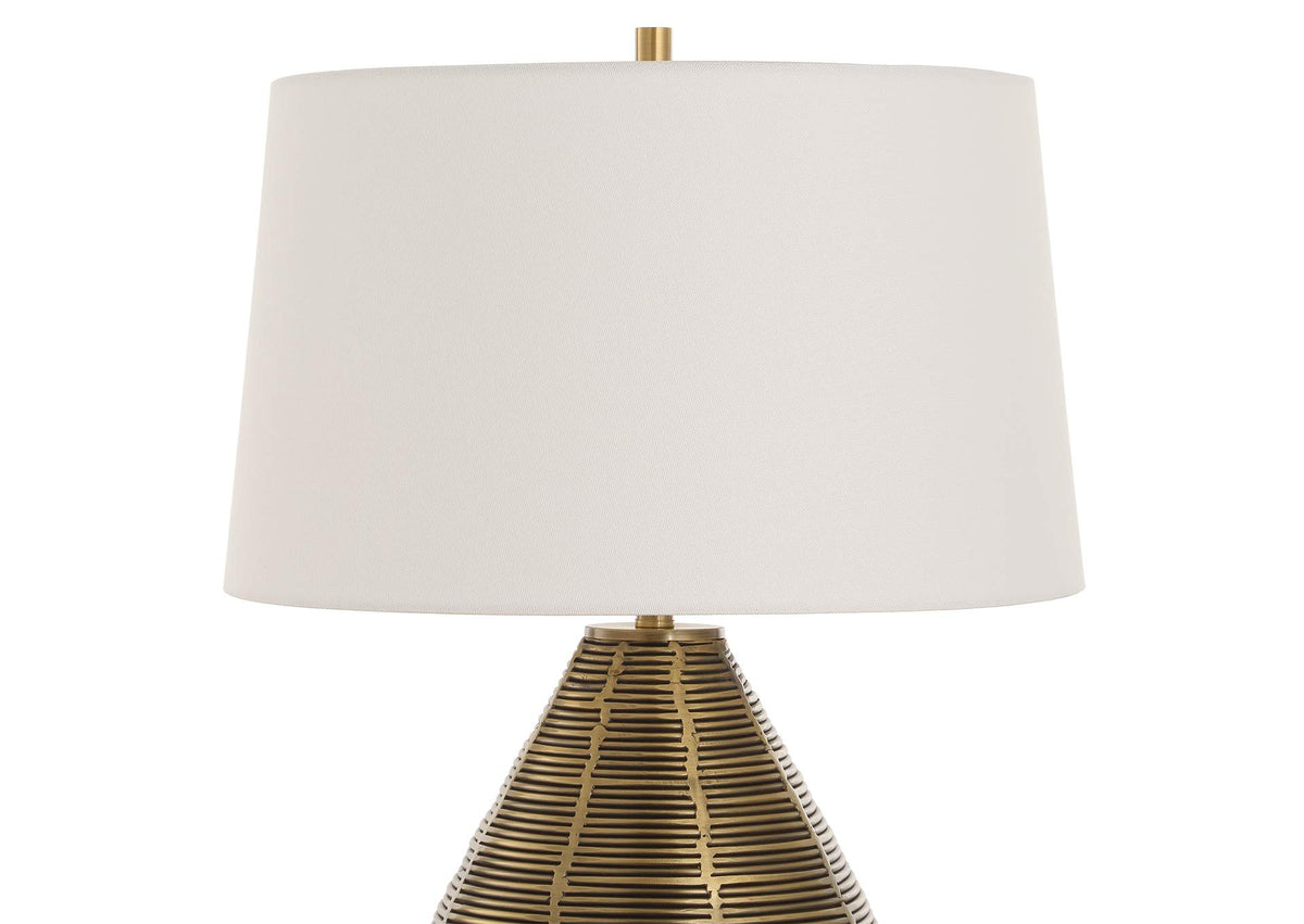 30463 Uttermost Knowles Brass Table Lamp