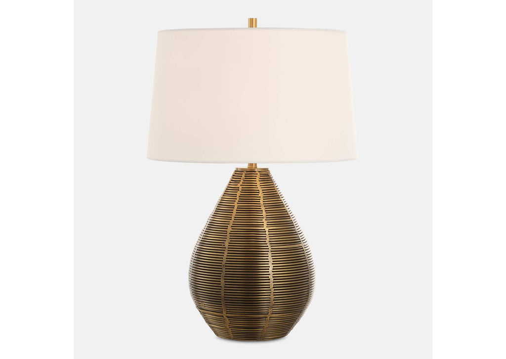 30463 Uttermost Knowles Brass Table Lamp