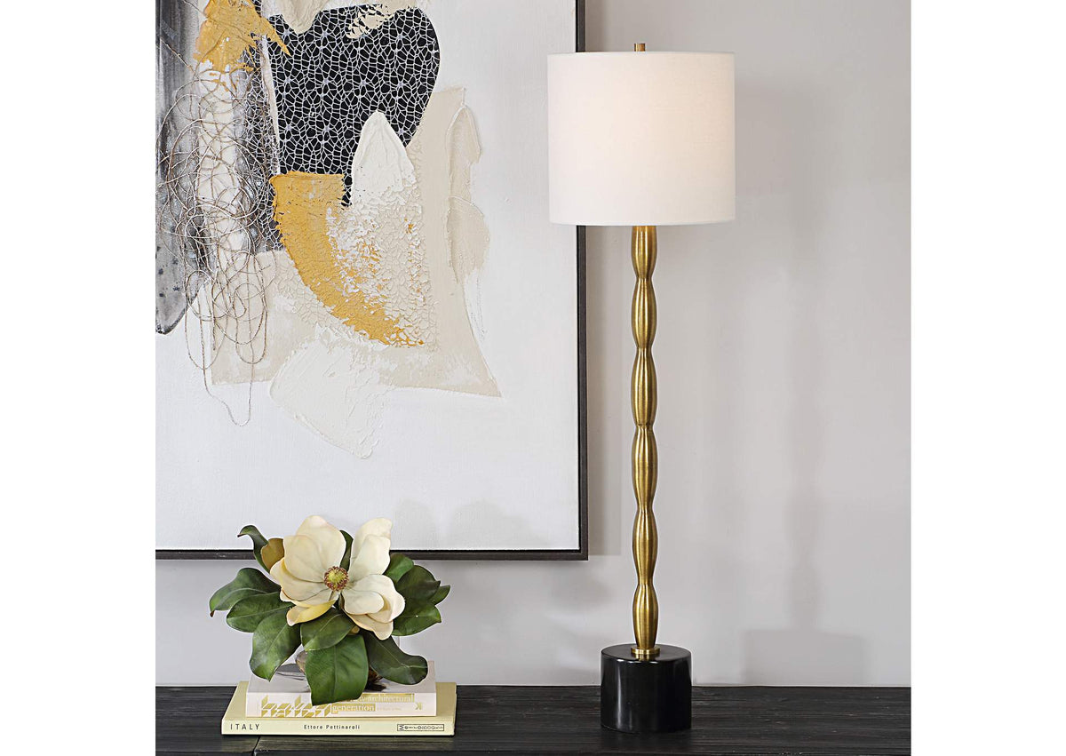 30459-1 Uttermost Ezra Brass Buffet Lamp
