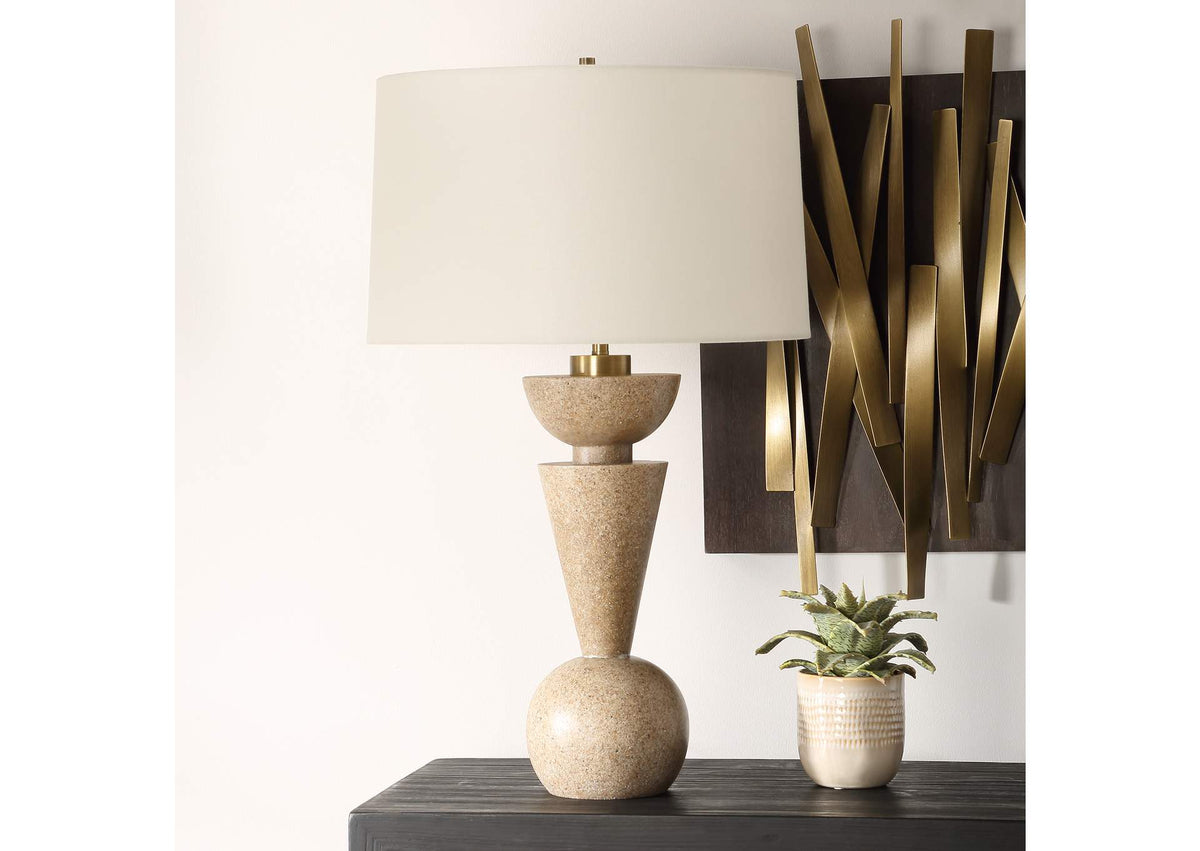 30475 Uttermost Cullum Geometric Table Lamp