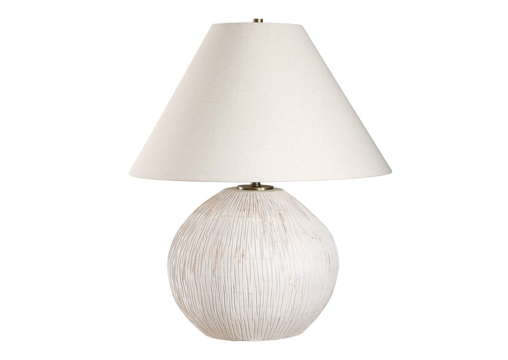 30490 Uttermost Meryl Aged White Table Lamp