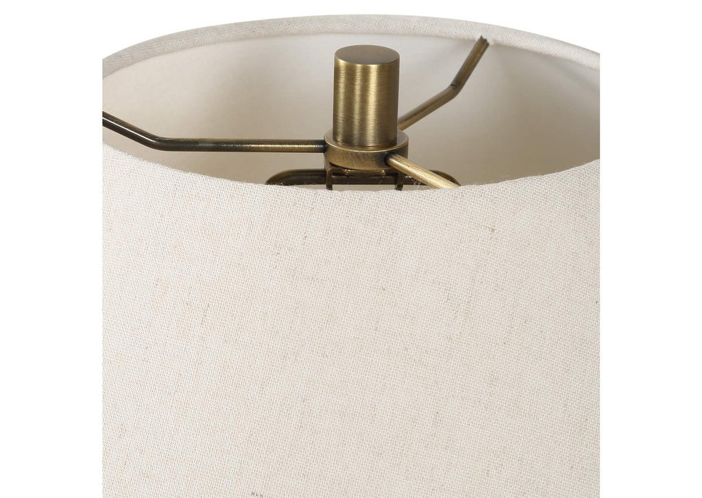 30490 Uttermost Meryl Aged White Table Lamp