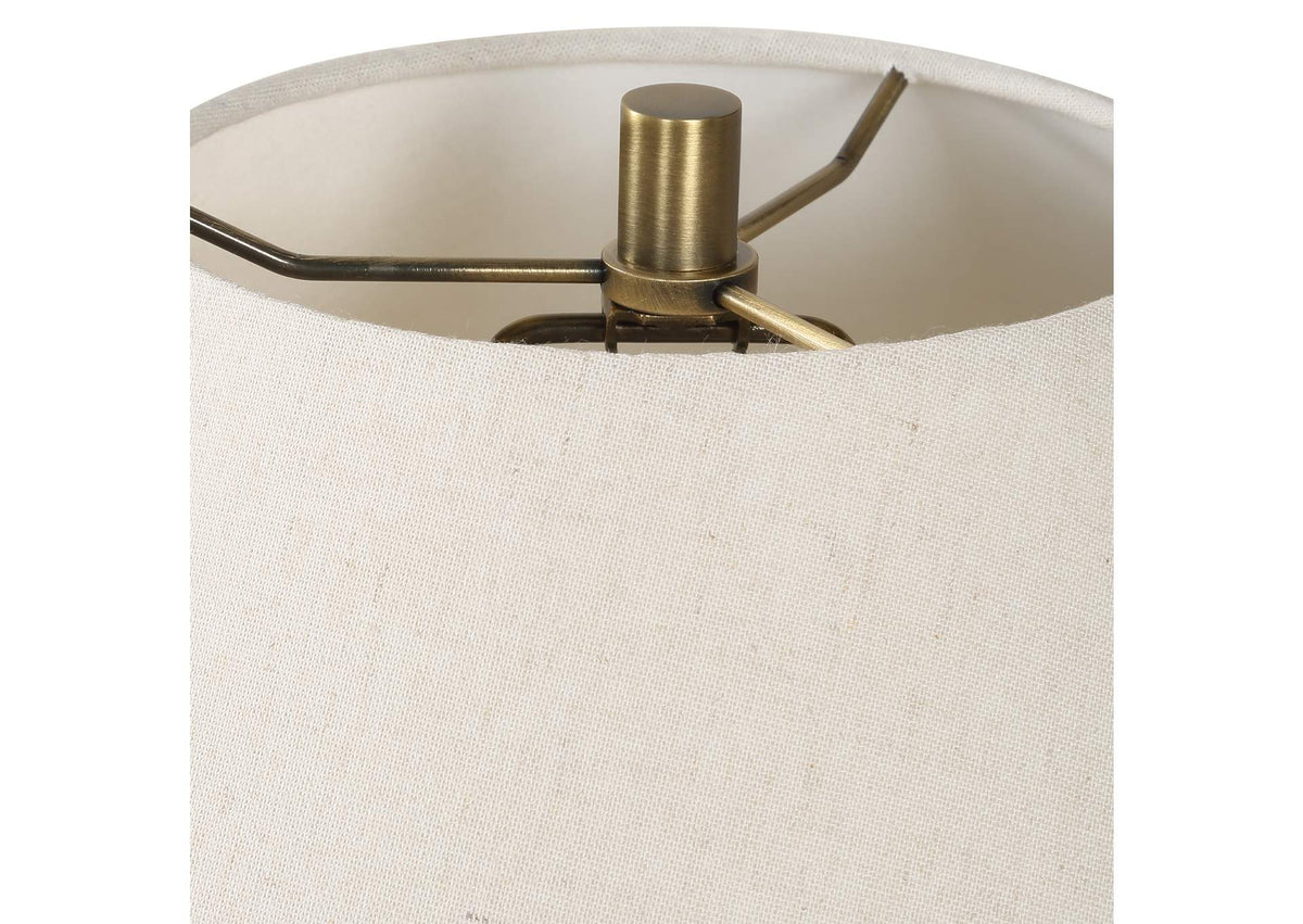 30490 Uttermost Meryl Aged White Table Lamp