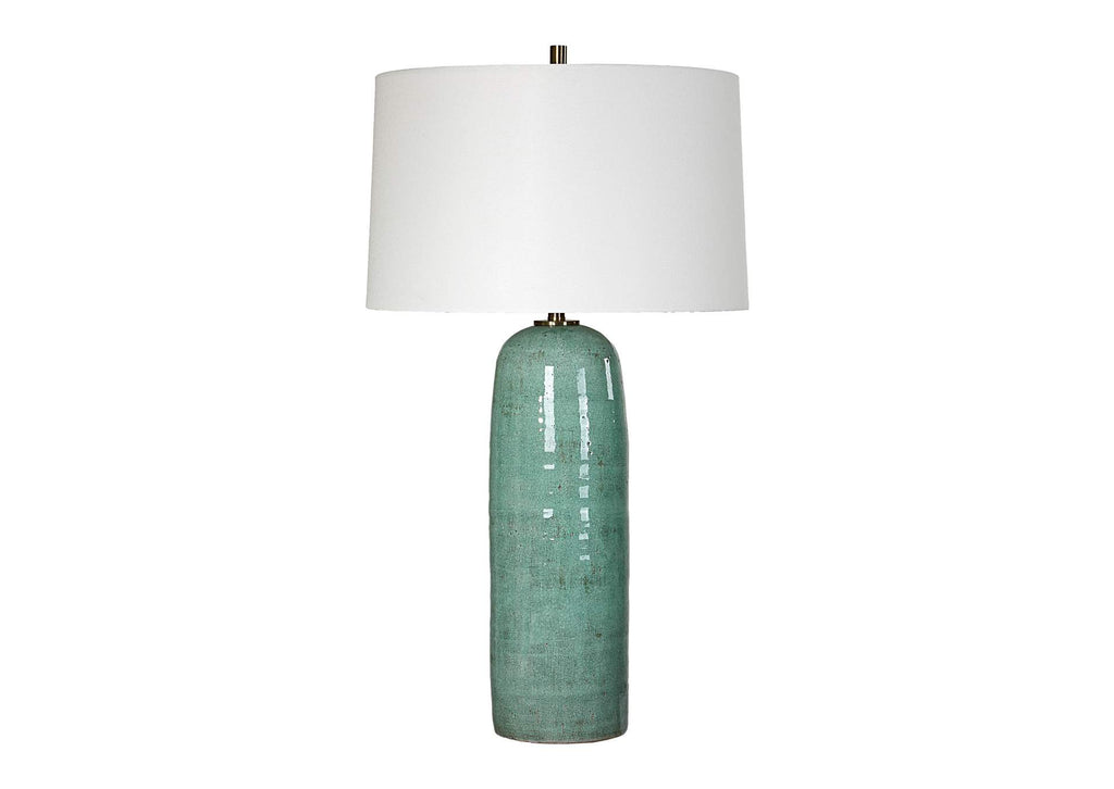 30478 Uttermost Andale Crackled Teal Table Lamp