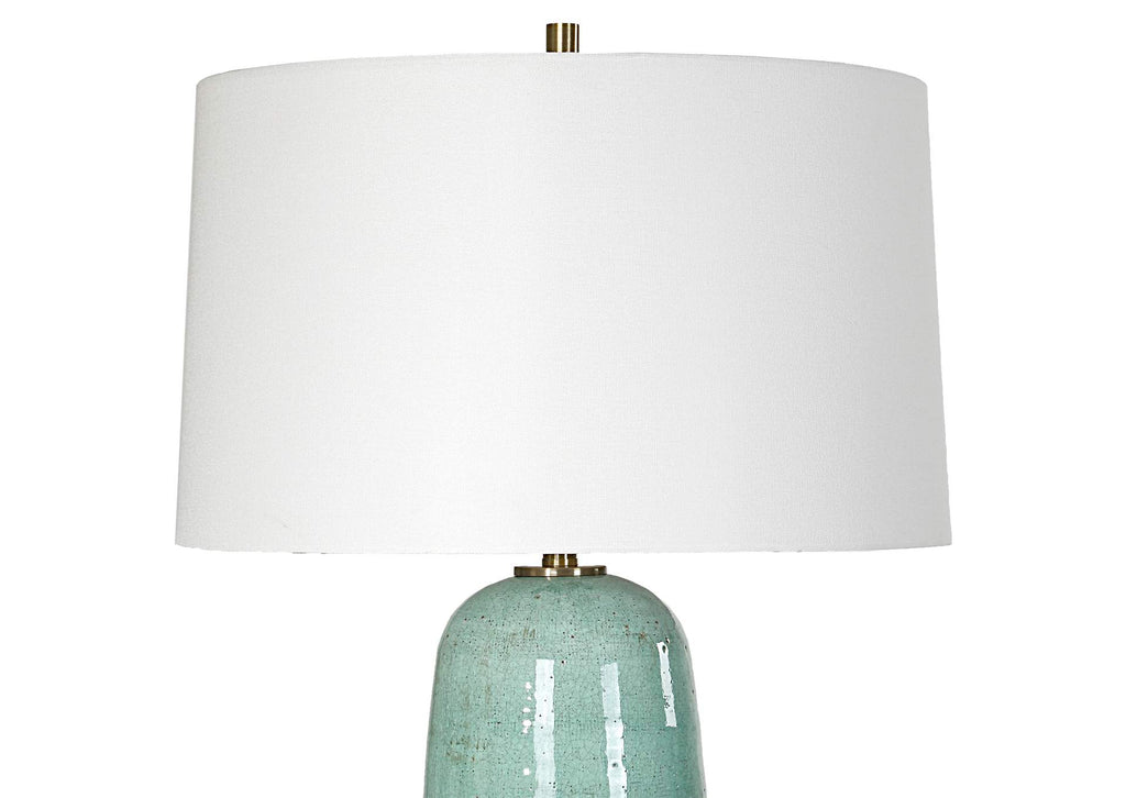 30478 Uttermost Andale Crackled Teal Table Lamp