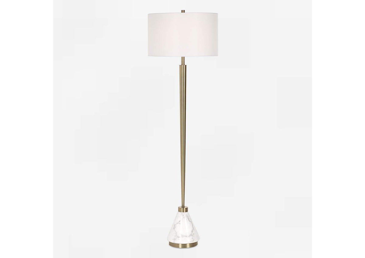 30515 Uttermost Curran Tapered Metal Floor Lamp
