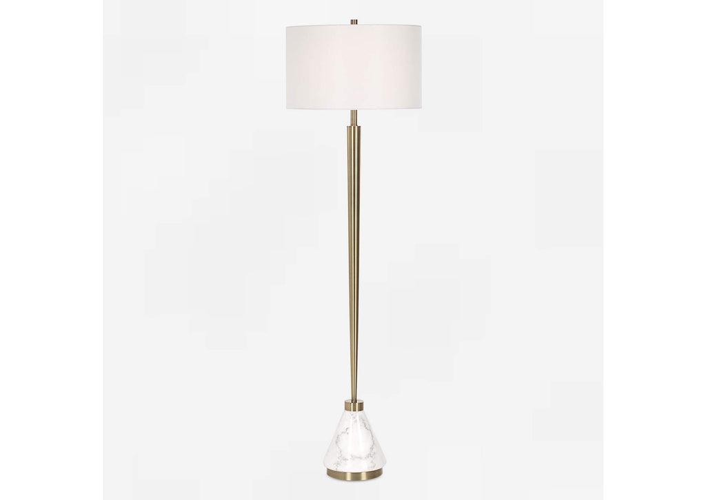 30515 Uttermost Curran Tapered Metal Floor Lamp