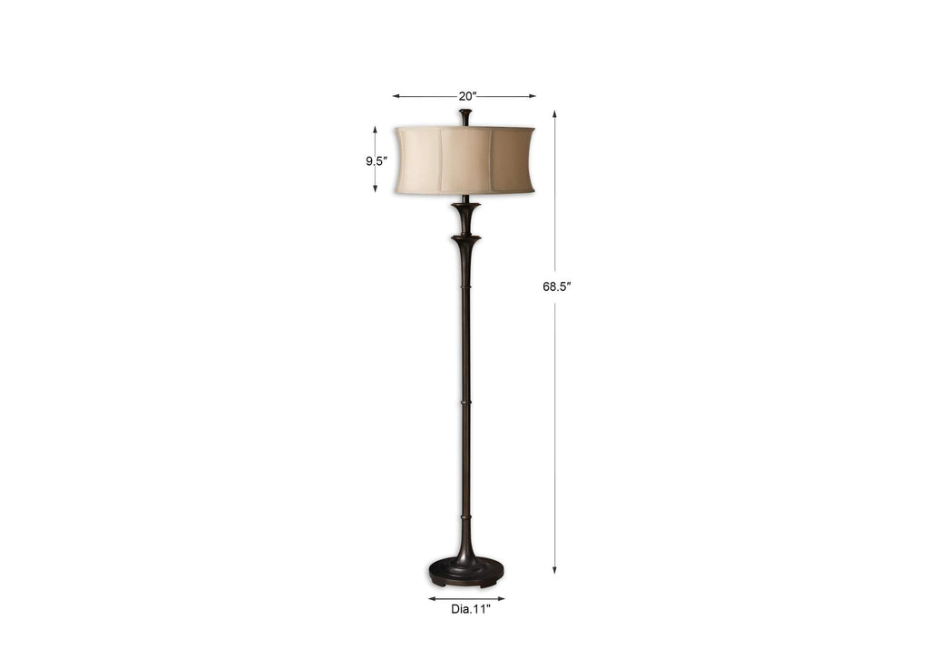 28229-1 Uttermost Brazoria Floor Lamp