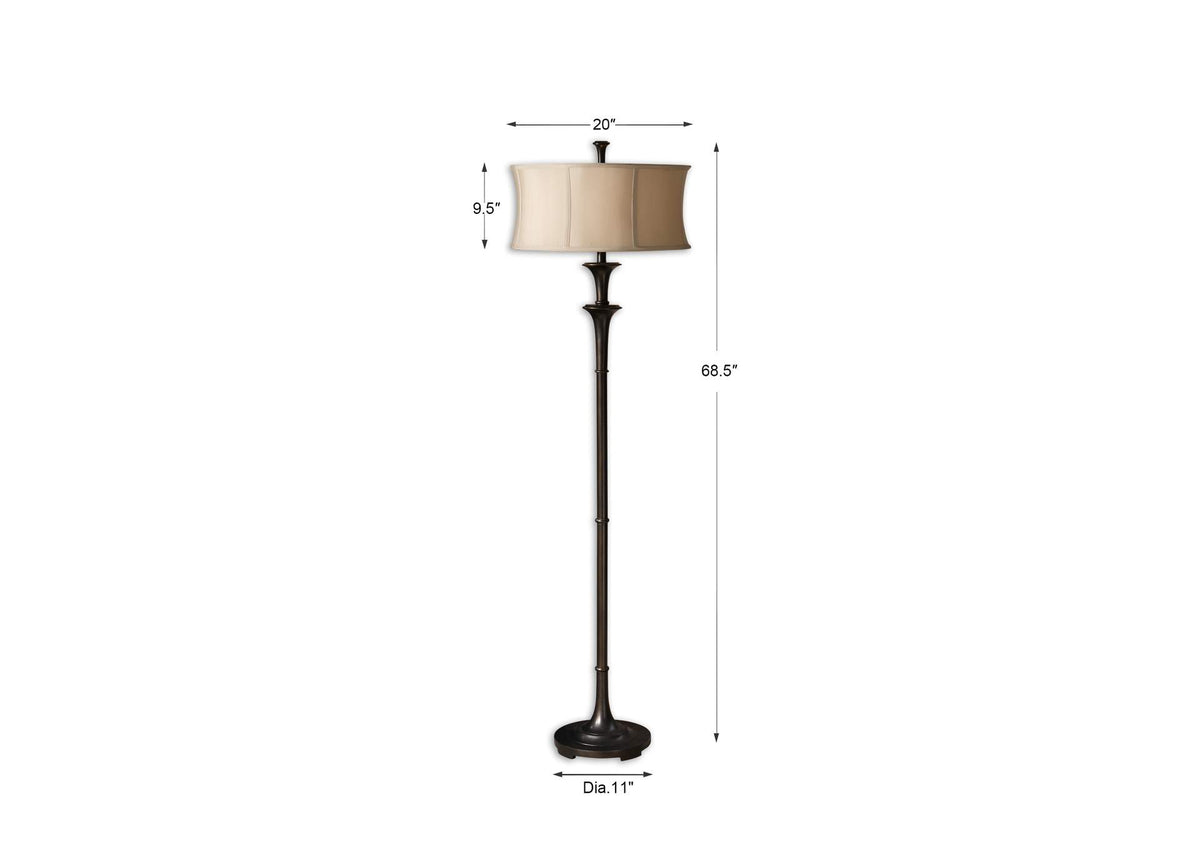 28229-1 Uttermost Brazoria Floor Lamp