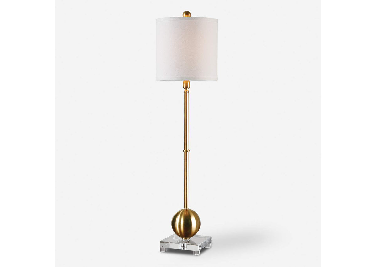 29935-1 Uttermost Laton Brass Buffet Lamp