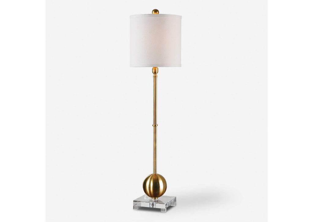 29935-1 Uttermost Laton Brass Buffet Lamp