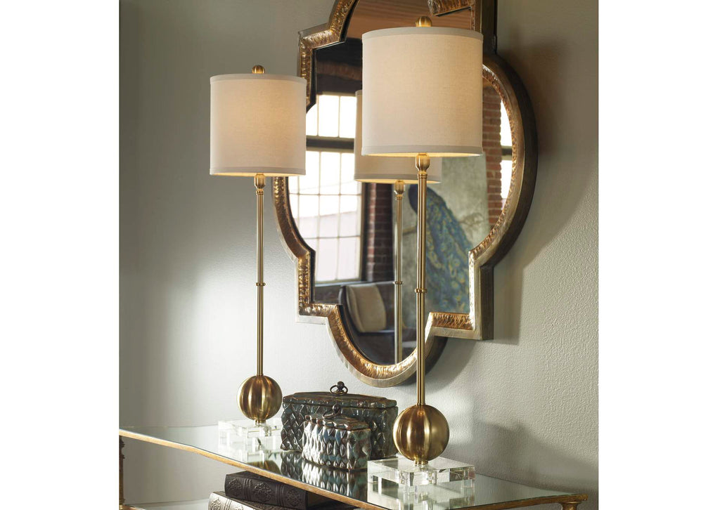 29935-1 Uttermost Laton Brass Buffet Lamp