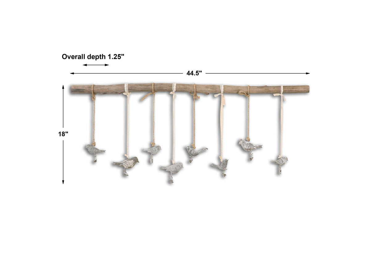 13885 Uttermost Birds On Branch Wall Art
